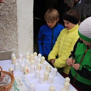 Kerzenverkauf