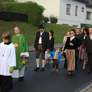 Festzug mit der Erntekrone