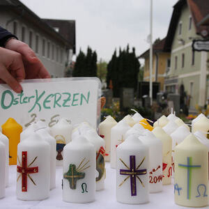 Kerzenverkauf