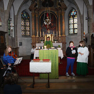 Familienmesse mit Kindersegnung
