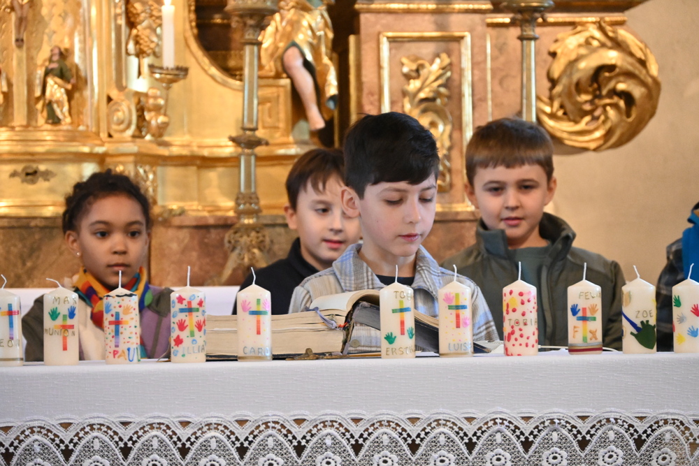 Vorstellung der Erstkommunionkinder Pramet 2025