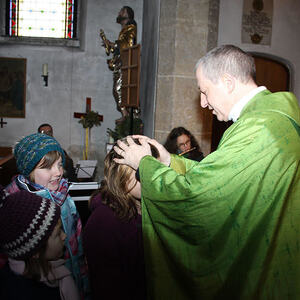 Familienmesse mit Kindersegnung