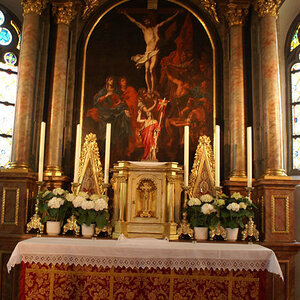 Einzug in die Kirche
