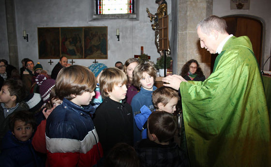 Familienmesse mit Kindersegnung