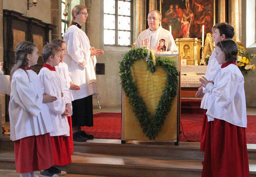 Messe für Ehejubilare am 20.05.2012