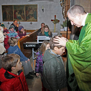 Familienmesse mit Kindersegnung
