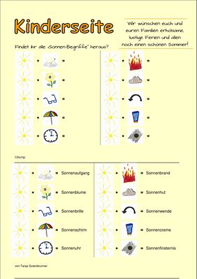 Sonnen-Rätsel